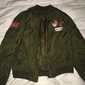 kendall and Kylie bomber jacket
